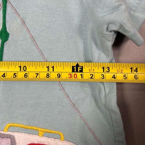 Mini Boden 7-8Y Made In India 100% Cotton Boat Applique Tee - Picture 4 of 6